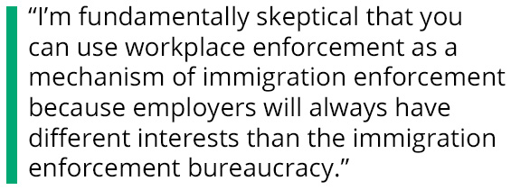 How U.S. employers work around Everify - 2 Consequences of knowingly hiring unauthorized workers